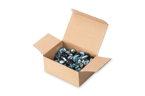 Digitus Mounting Kit for 482.6 mm (19") and 254 mm (10") Components, M6. Material: Steel, Product colour: Silver. Package 