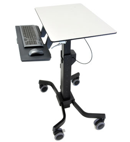 Ergotron TeachWell Mobile Digital Workspace. Product colour: Graphite, Grey, Type: Multimedia cart, Material: Metal. Heigh