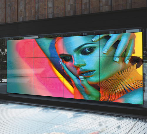SLIMLINE SOFT-OPEN FULL SERVICE VIDEOWALL MOUNT WITH MICRO-ADJUS
