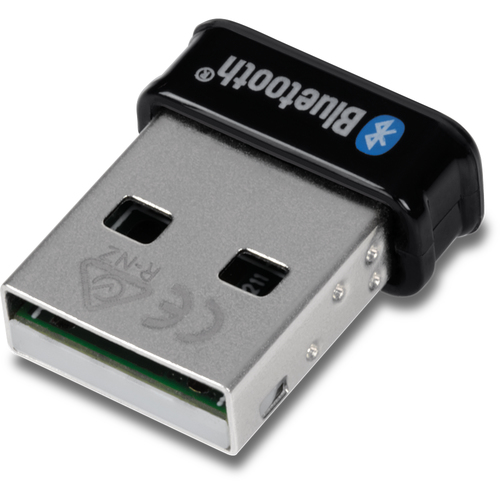 Trendnet TBW-110UB. Hostschnittstelle: USB Typ-A, Ausgangsschnittstelle: Bluetooth. Produktfarbe: Schwarz, Zweck: Laptop. 
