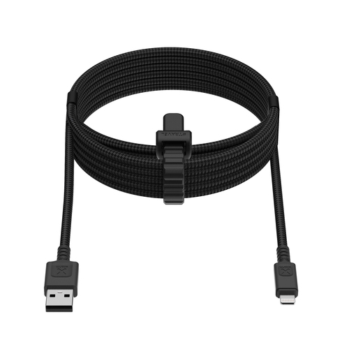 Xtorm CX3011. Cable length: 1.5 m, Connector 1: Lightning, Connector 2: USB A. Power: 12 W. Sustainability certificates: G