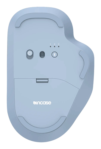 Incase Designed by Microsoft Ergonomic Maus - Bluetooth - Blau - Kabellos - Scroll-Rad - 2 x AAA Battery Supported