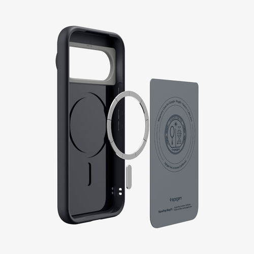 Spigen Nano Pop Case for Google Pixel 11 Pro XL Smartphone - Black Sesame - Wireless Charging Compatible