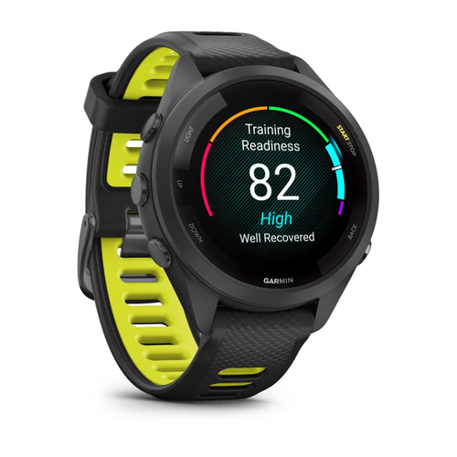 Garmin Forerunner 265S. Display diagonal: 2.79 cm (1.1"), Display technology: AMOLED, Display resolution: 360 x 360 pixels