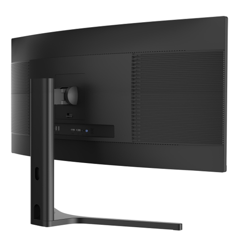 V7 L340WQ-HAS-E 34 Zoll Klasse UW-QHD Gekrümmter Bildschirm LCD-Monitor - 21:9 Format - Schwarz - 86,4 cm (34 Zoll) Viewab