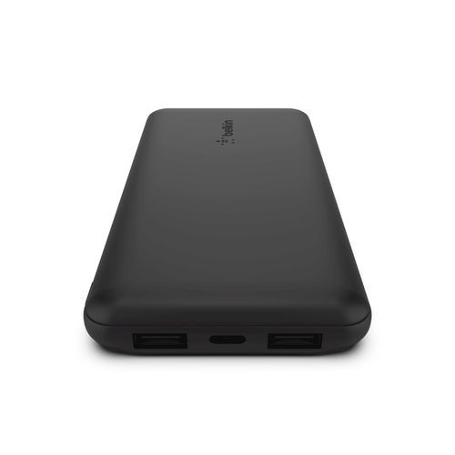 Belkin BoostCharge Stromspeicher - Schwarz - für iPhone, iPad, AirPod, Smartwatch, Smartphone - Lithium-Ionen (Li-Ionen) -