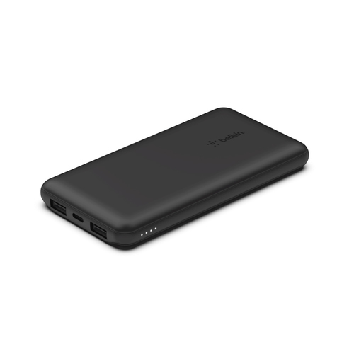 Belkin BoostCharge Stromspeicher - Schwarz - für iPhone, iPad, AirPod, Smartwatch, Smartphone - Lithium-Ionen (Li-Ionen) -