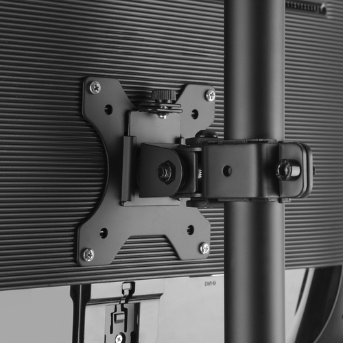 V7 DS1FSDS Monitorständer - Bildschirmgröße: 25,4 cm (10 Zoll) bis 68,6 cm (27 Zoll) - 15,80 kg TragfähigkeitDisplay Type 