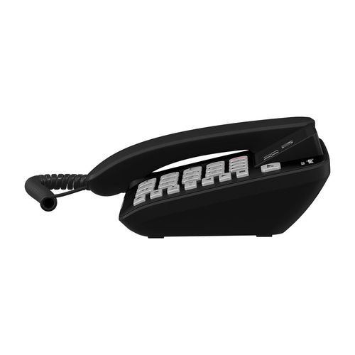 Gigaset DL780 Plus DECT-Schnurgebundenes Telefon/Schnurlostelefon - Schwarz - 1 Telefonleitung(en) - 1 Gleichzeitige Anruf