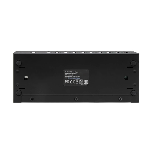 Tripp Lite U360-010-IND 10-Port Industrial-Grade USB 3.x (5Gbps) Hub - 20 kV ESD Immunity, Metal Housing, Mountable. Host 