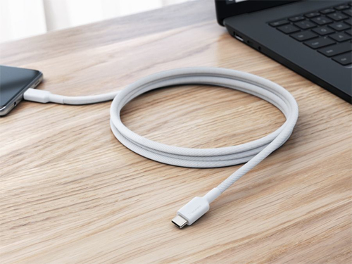 Alogic Elements Pro 1 m USB-C Datentransferkabel - 1 - Cable for Smartphone, Tablet, Notebook, Chromebook - 480 Mbit/s - Weiß