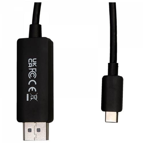V7 V7USBCDP14-2M 2.01 m DisplayPort/USB-C Cabo A/V - Cable for Dispositivo áudio/vídeo, Monitor, Computador secretária, No