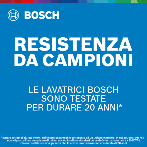 Lavatrice Bosch WUU28T29II Caricamento Frontale 9 kg - Bianco - Funzione vapore - 1400 Velocità centrifuga (rpm)