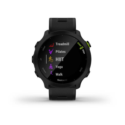Garmin Forerunner 55. Dimensioni diagonale schermo: 2,64 cm (1.04"), Tecnologia display: MIP, Risoluzione del display: 208
