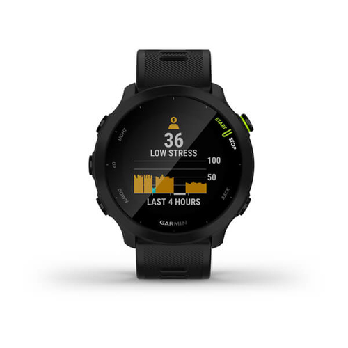 Garmin Forerunner 55. Dimensioni diagonale schermo: 2,64 cm (1.04"), Tecnologia display: MIP, Risoluzione del display: 208
