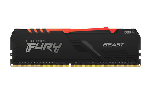 Kingston Technology FURY Beast RGB. Component for: PC/Server, Internal memory: 16 GB, Memory layout (modules x size): 2 x 