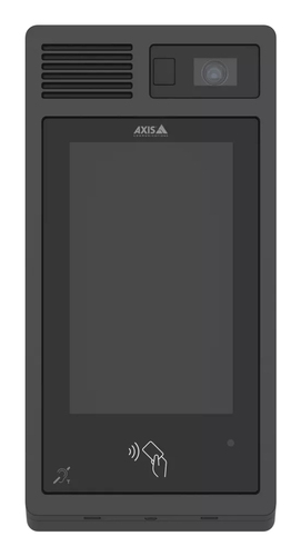 AXIS I8307-VE 17,8 cm (7 Zoll) Funkstation mit Monitor (Zweitmonitor) - TAA-konform - Touchscreen IPS - 8 Megapixel - CMOS
