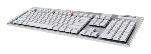 Logitech G G915 X LIGHTSPEED Gaming Keyboard - Wired/Wireless Connectivity - USB Interface - RGB LED - English (US) - Whit
