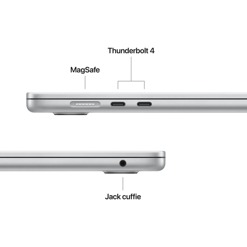 Computer portatile - Apple MacBook Air MDVC4X/A 38,9 cm (15,3"") - Apple M5 - 24 GB - 1 TB SSD - Argento - Apple M5 Chip -