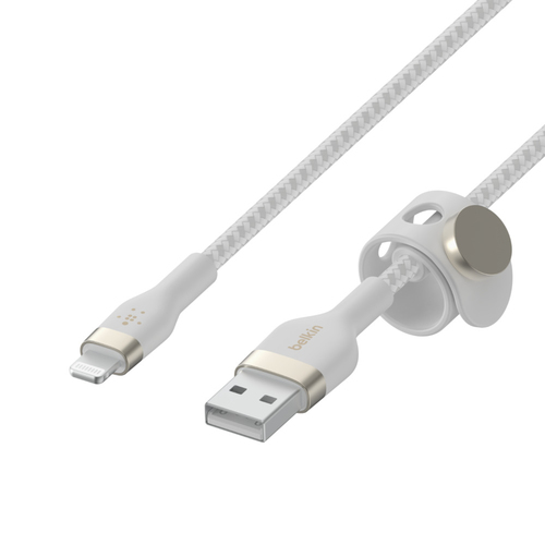 Belkin BoostCharge Pro Flex 1,01 m Lightning/USB Datentransferkabel - Cable for iPhone, iPad, iPod, iPad Air, iPad Pro, iP