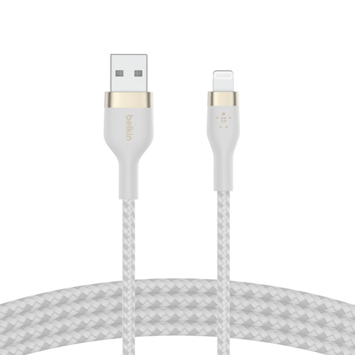 Belkin BoostCharge Pro Flex 1,01 m Lightning/USB Datentransferkabel - Cable for iPhone, iPad, iPod, iPad Air, iPad Pro, iP
