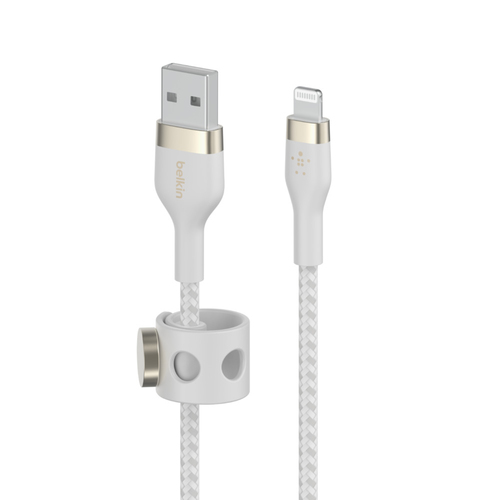 Belkin BoostCharge Pro Flex 1,01 m Lightning/USB Datentransferkabel - Cable for iPhone, iPad, iPod, iPad Air, iPad Pro, iP
