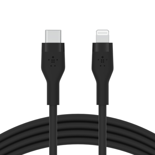 Belkin BOOST↑CHARGE Flex 3 m Lightning/USB-C Data Transfer Cable - Cable for iPhone, iPad Pro, iPad Air, iPad mini - First