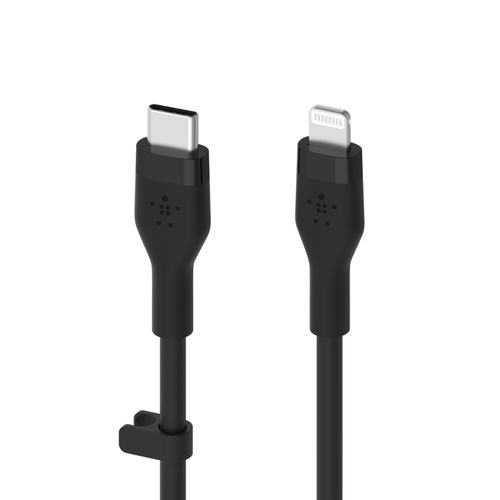Belkin BOOST↑CHARGE Flex 3 m Lightning/USB-C Data Transfer Cable - Cable for iPhone, iPad Pro, iPad Air, iPad mini - First