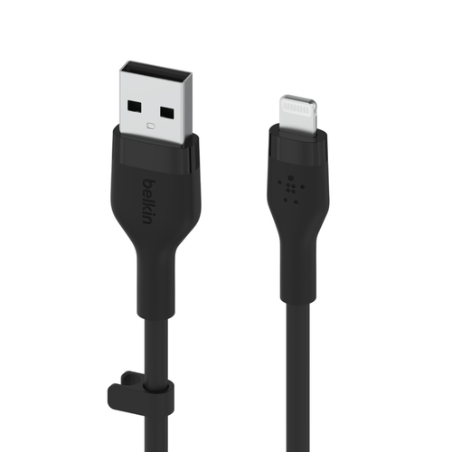 Belkin BOOST↑CHARGE Flex 3 m Lightning/USB Data Transfer Cable for iPhone, iPad, iPod, iPad Pro, iPad Air - First End: 1 x