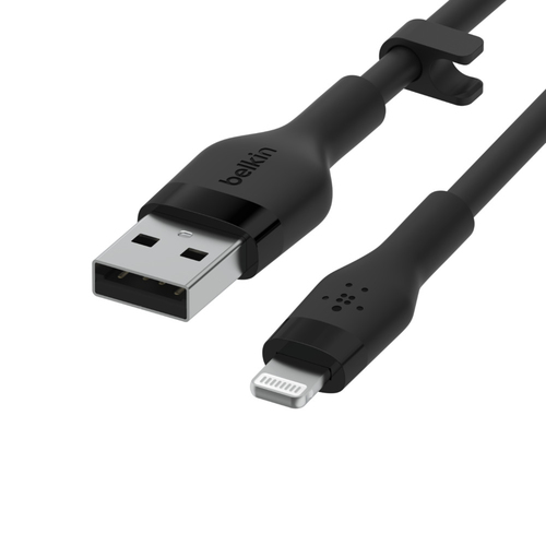 Belkin BOOST↑CHARGE Flex 3 m Lightning/USB Data Transfer Cable for iPhone, iPad, iPod, iPad Pro, iPad Air - First End: 1 x