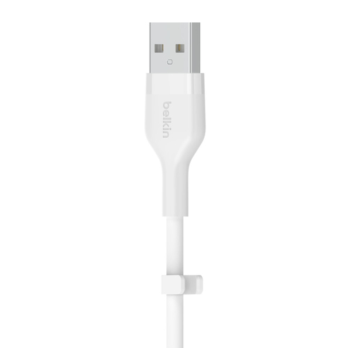 Belkin BOOST↑CHARGE Flex 1 m Lightning/USB Data Transfer Cable - Cable for iPhone, iPad Pro, iPad Air - First End: 1 x USB