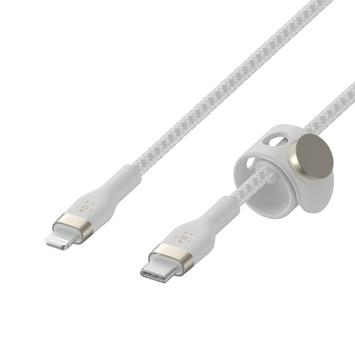 Belkin BoostCharge Pro Flex 2,01 m Lightning/USB-C Datentransferkabel - Cable for iPhone, iPad, iPod, iPad Air, iPad Pro, 