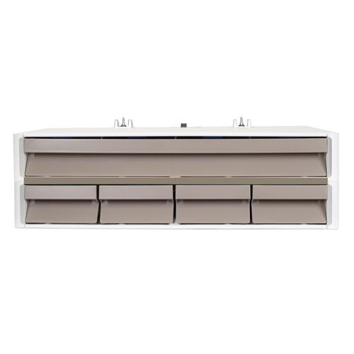 Ergotron CareFit Medizinische Warenkorb - TAA-konform - 5 Schubfach - Drücken/Ziehen Griff - 17,01 kg Belastbarkeit - 4 Ro