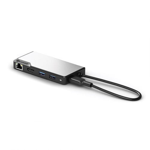 Alogic Fusion MAX USB-Typ C Docking Station für Notebook, Projektor, Tablet, Desktop-PC, Monitor, TV, Smartphone - 100 W -