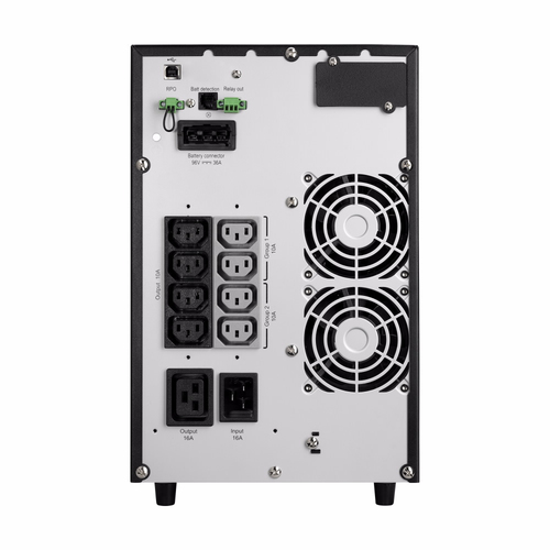 Eaton Double Conversion Online UPS - 3 kVA/2.70 kW - Tower - 230 V AC Input - 220 V AC, 200 V AC, 208 V AC Output - 8 x IE