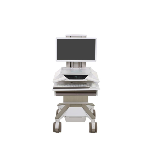 Ergotron CareFit Medizinische Warenkorb - TAA-konform - 1 Schubfach - Drücken/Ziehen Griff - 17,01 kg Belastbarkeit - 4 Ro