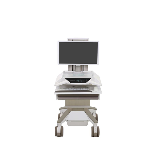 Ergotron CareFit Medizinische Warenkorb - TAA-konform - 2 Schubfach - Drücken/Ziehen Griff - 17,01 kg Belastbarkeit - 4 Ro
