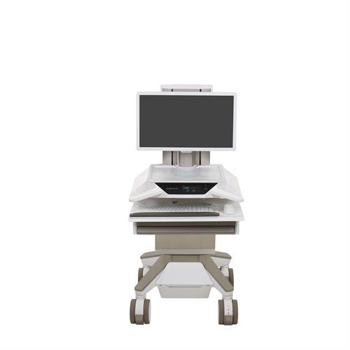 Ergotron CareFit Medizinische Warenkorb - TAA-konform - 1 Schubfach - Drücken/Ziehen Griff - 17,01 kg Belastbarkeit - 4 Ro