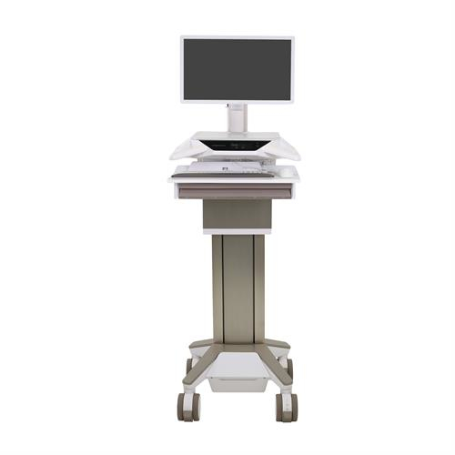 Ergotron CareFit Medizinische Warenkorb - TAA-konform - 1 Schubfach - Drücken/Ziehen Griff - 17,01 kg Belastbarkeit - 4 Ro