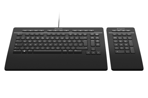 3DCONNEXION KEYBOARD PRO W/ NUMPAD USB GERMAN (QWERTZ)
