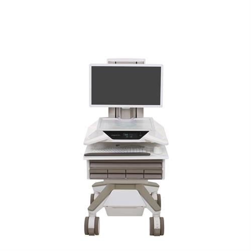 Ergotron CareFit Medizinische Warenkorb - TAA-konform - 5 Schubfach - Drücken/Ziehen Griff - 17,01 kg Belastbarkeit - 4 Ro