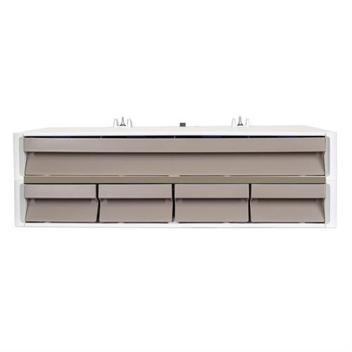 Ergotron CareFit Medizinische Warenkorb - TAA-konform - 5 Schubfach - Drücken/Ziehen Griff - 17,01 kg Belastbarkeit - 4 Ro