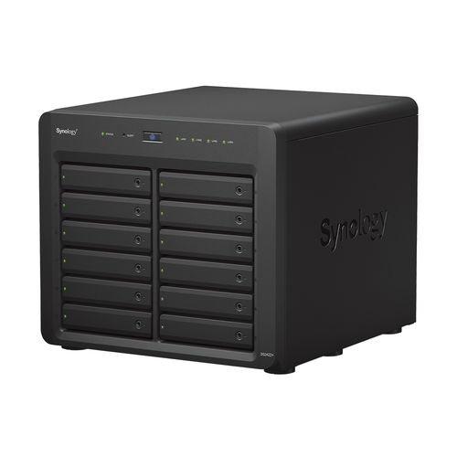 Synology DiskStation DS2422+ 12 x Gesamtzahl Einschübe SAN/NAS-Speichersystem Ryzen V1500B Quad-Core 2,20 GHz - 4 GB RAM -