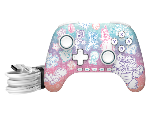 PowerA Advantage Wired Controller for Nintendo Switch 2 - Mushroom Kingdom. Device type: Gamepad, Gaming platforms support