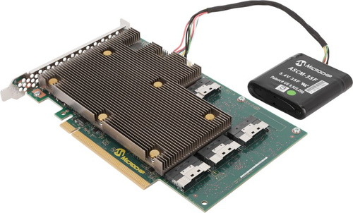 Microchip Technology SmartRAID Ultra 3258p-32i /e. Supported storage drive interfaces: SAS-4, Serial ATA III, Host interfa