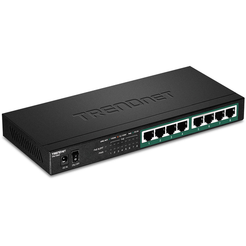 TRENDnet TPE-TG84 8 Anschlüsse Ethernet-Switch - Gigabit-Ethernet - 10/100/1000Base-T - TAA-konform - 2 Unterstützte Netzw