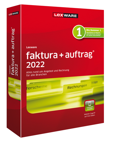 Lexware faktura+auftrag 2022 / Jahresversion (365-Tage) - ohne automatische Verlängerung