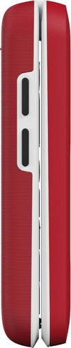 Doro Leva E30 Feature Phone - Flexibler faltbarer Bildschirm - 4G - Weiß, Rot - Flip - kein SIM-Lock