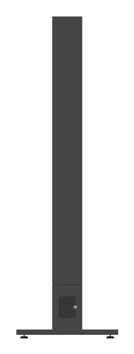 Hagor 6457. Produktfarbe: Anthrazit, Grau, Orientation: Porträt, Maximale Bildschirmgröße: 165,1 cm (65"). Breite: 1100 mm