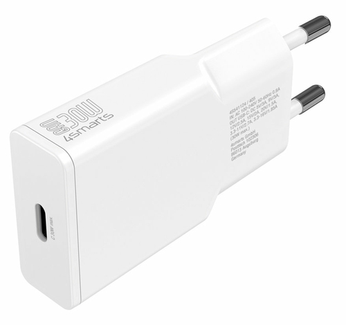 4smarts 541124. Aufladetyp: Drinnen, Energiequelle: AC, Aufladekompatibilität: Smartphone. Eingangsspannung: 100 - 240 V. 
